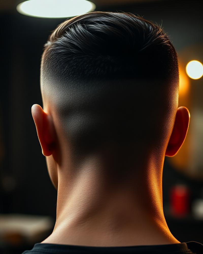 Fresh skin fade haircut